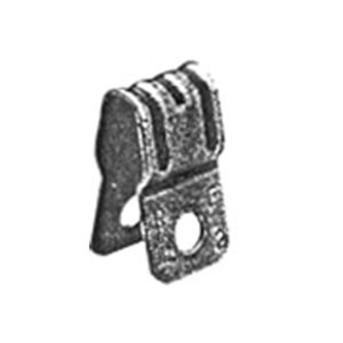 "E" Drop Wire Clip, Type E, 2 Pair